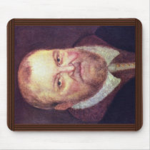 Portrait Of The Elector Augustus I Of Saxony By Cr Mousepad