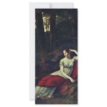 Portrait Of The Empress Josephine By Prud'Hon Pier Customized Rack Card