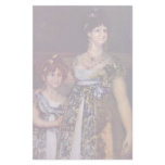 Portrait Of The Family Of Charles Iv Personalized Stationery