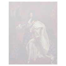 Portrait Of The French King Louis Xiv By Rigaud Hy Customized Letterhead