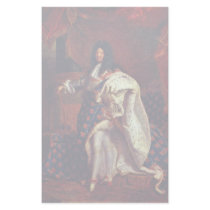 Portrait Of The French King Louis Xiv By Rigaud Hy Personalized Stationery