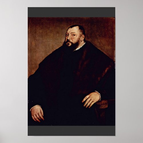 Portrait Of The Great Elector John Frederick Print