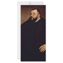 Portrait Of The Great Elector John Frederick Rack Card Design