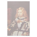 Portrait Of The Infanta Maria Margarita Stationery Paper