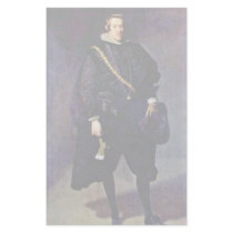 Portrait Of The Infante Don Carlos Custom Stationery