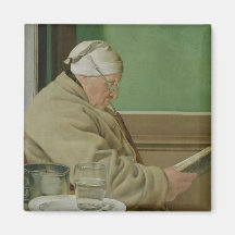Portrait of the Judge Jacob Wilder, 1819 Refrigerator Magnets