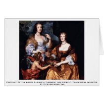 Portrait Of The Ladies Elizabeth Thimbleby Greeting Cards