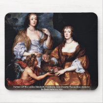 Portrait Of The Ladies Elizabeth Thimbleby Mouse Pads