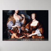 Portrait Of The Ladies Elizabeth Thimbleby Print