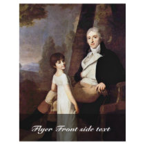 Portrait Of The Leipzig Merchant, Jacob Ferdinand Flyer Design