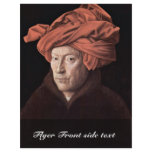 Portrait Of The Man With The Turban,  By Eyck Jan Flyers