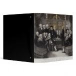 Portrait of the Medical Society Members of binders