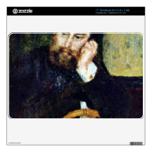 Portrait of the painter Alfred Sisley by Renoir 11" MacBook Air Skins