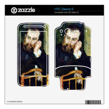 Portrait of the painter Alfred Sisley by Renoir HTC Desire S Decal