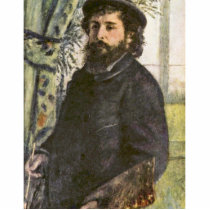 Portrait Of The Painter Claude Monet By Pierre- Cut Out