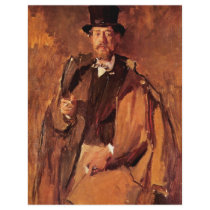 Portrait Of The Painter Paul Von Szinyei Merse Flyer
