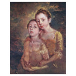 Portrait Of The Painter'S Daughters With A Cat flyers