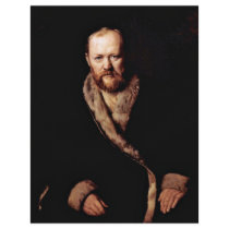 Portrait Of The Playwright Ostrovsky An By Perow Full Color Flyer