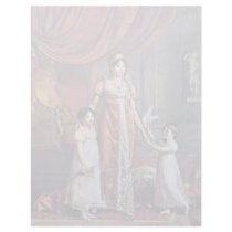 Portrait Of The Queen And Her Daughters Julia Bona Letterhead