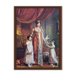 Portrait Of The Queen And Her Daughters Julia Bona Postcards