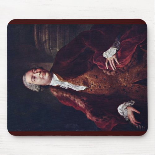 Portrait Of The Singer Domenico Annibali. Mouse Pad