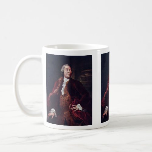 Portrait Of The Singer Domenico Annibali. Coffee Mug