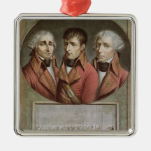 Portrait of the Three Consuls of the Republic Ornament