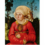Portrait Of The Wife Of Dr. John Stephan Reuss By Acrylic Cut Out