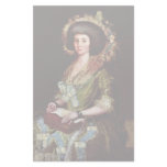 Portrait Of The Wife Of Juan Cean Augustan Berma Personalized Stationery