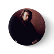 Portrait Of The Writer Alexei Antipowitsch Potechi Button
