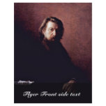 Portrait Of The Writer Alexei Antipowitsch Potechi flyers