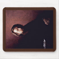 Portrait Of The Writer Alexei Antipowitsch Potechi Mousepads