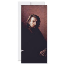 Portrait Of The Writer Alexei Antipowitsch Potechi Full Color Rack Card