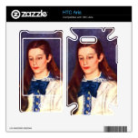 Portrait of Therese Berard by Pierre Renoir Skin For The HTC Aria