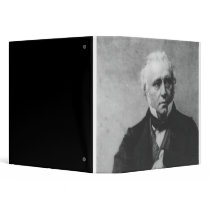Portrait of Thomas Babington Macaulay Vinyl Binders