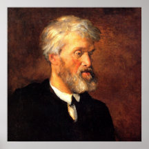 Portrait of Thomas Carlyle Print