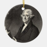 Portrait of Thomas Jefferson ornament