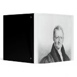 Portrait of Thomas Robert Malthus Vinyl Binder
