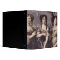 Portrait of three of nieces of Cardinal Binder