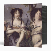 Portrait of three of nieces of Cardinal Binder