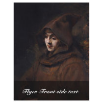 Portrait Of Titus In Monk'S Clothes, By Rembrandt Flyer