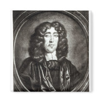 Portrait of Titus Oates  engraved by R. Thompson Refrigerator Magnets