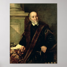 Portrait of Tommaso Giunta , 1563 Poster