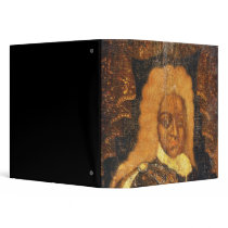 Portrait of Tsar Alexei I 3 Ring Binders