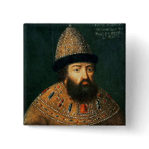 Portrait of Tsar Alexei I Mihailovitch Pins