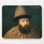Portrait of Tsar Alexei I Mihailovitch Mouse Pad