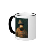 Portrait of Tsar Alexei I Mihailovitch Coffee Mug