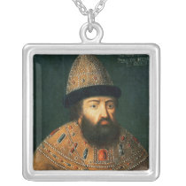 Portrait of Tsar Alexei I Mihailovitch Necklace