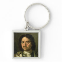Portrait of Tsar Peter I the Great  1772 Key Chain