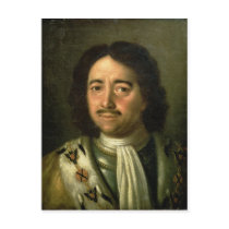 Portrait of Tsar Peter I the Great  1772 Postcards